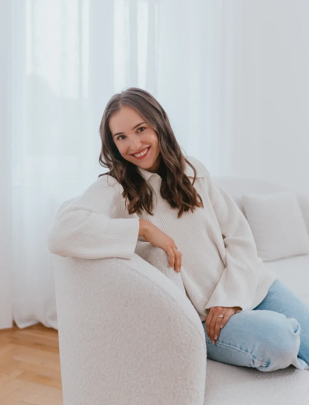Mona Fink im therapeutischen Gespräch